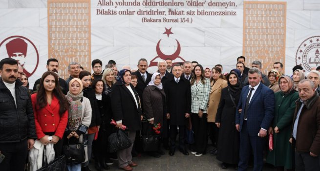 ÖĞRETMEN HATIRA ORMANI VE ŞEHİT ÖĞRETMENLER ABİDESİ'NİN AÇILIŞI YAPILDI