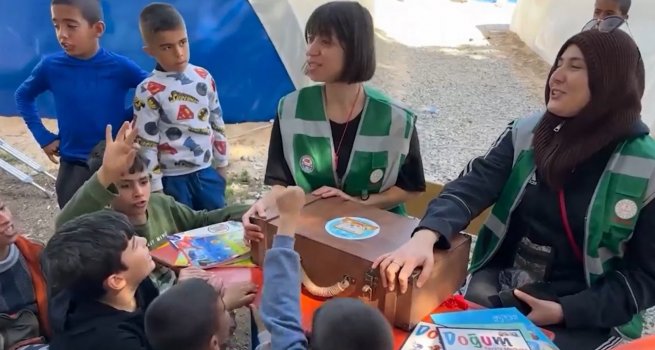 ?RETMENLER, ?RENC?LER?N YZNDE TEBESSM ??N "BAVULUMDA MUTLULUK VAR" PROJES? BA?LATTI