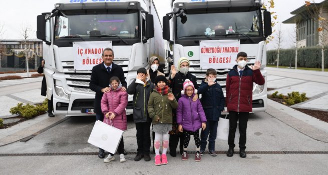 "7 TIR ?LE 7 B�LGEYE �ZEL E??T?M MATERYALLER?" G�NDER?LD?