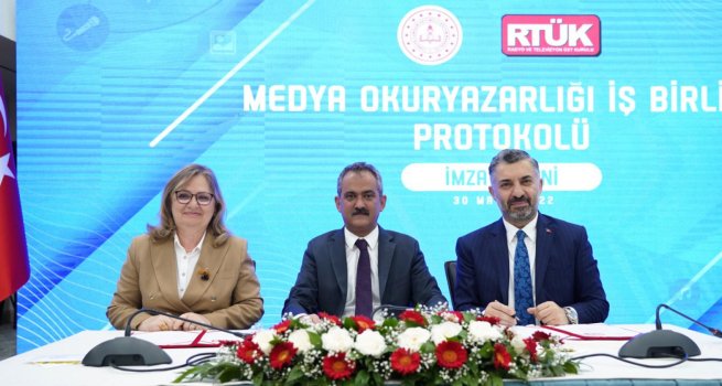 RT�K ?LE MEDYA OKURYAZARLI?I ?? B?RL??? PROTOKOL� ?MZALANDI