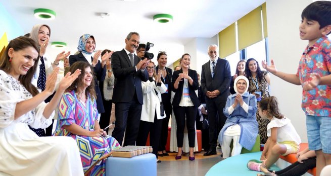 SARIYER MEHMET TABANCA ANAOKULU TÖRENLE HİZMETE AÇILDI