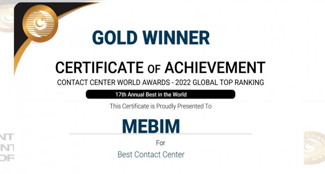 ST STE  KEZ DNYANIN EN ?Y? ?LET???M MERKEZ? SE?LEN MEB?M, "WORLD CLASS" BA?ARI DLNN DE SAH?B? OLDU